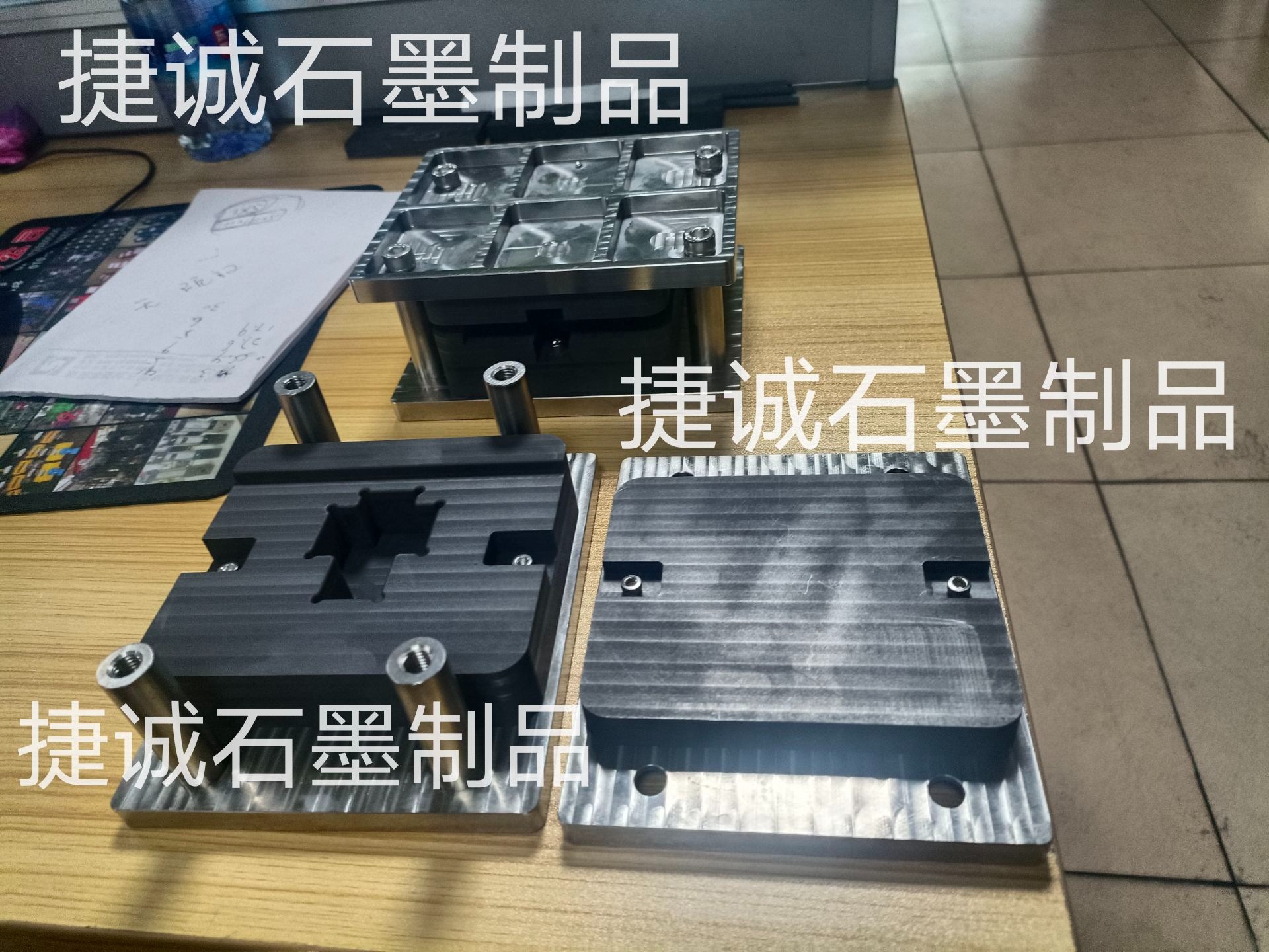 液冷板不銹鋼釬焊石墨模具（不銹鋼復(fù)合石墨治具）,彈簧治具